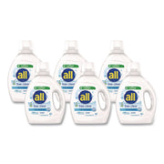 Free Clear HE Laundry Detergent, 58 Loads, Unscented, 73 oz Bottle, 6/Carton