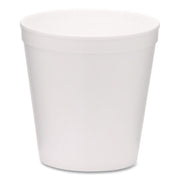Foam Containers, Tall Style, 16 oz, White, 500/Carton