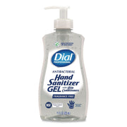 Gel Antibacterial Hand Sanitizer, 11 oz Pump Bottle, Fragrance-Free