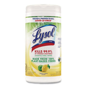 Disinfecting Wipes II Fresh Citrus Scent, 1-Ply, 7 x 7.25, Fresh Citrus, White, 70 Wipes/Canister