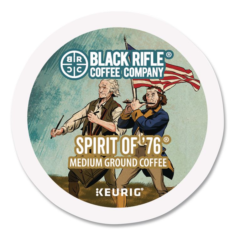 Spirit of '76 Coffee K-Cups, 22/Box, 4 Boxes/Carton