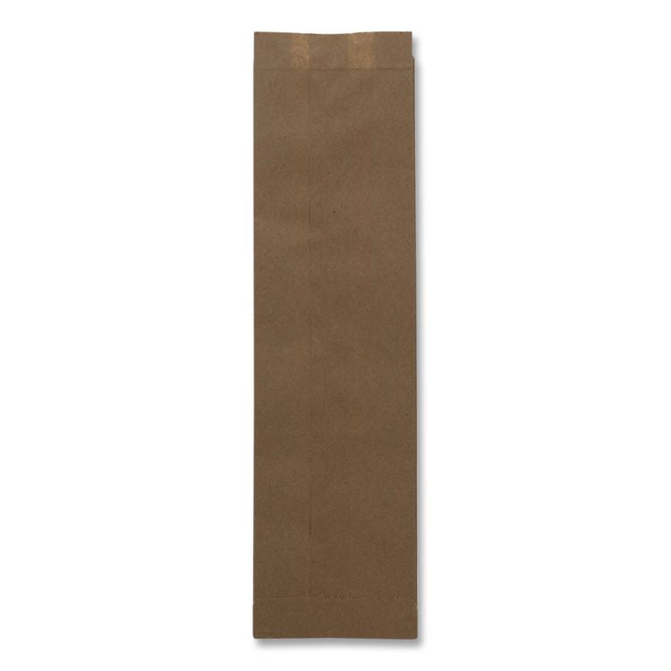 Grocery Paper Bags, Liquor Quart Size, 35# Basis Weight, 4.5 x 2.5 x 16, Brown, 500/Bundle