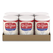 Instant Nonfat Dry Milk, Unsweetened, 8.5 lb Canister, 6/Carton