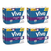 Multi-Surface Cloth Choose-A-Sheet Kitchen Roll Paper Towels 2-Ply, 11 X 5.9, White, 83/roll, 6 Rolls/pack, 4 Packs/carton