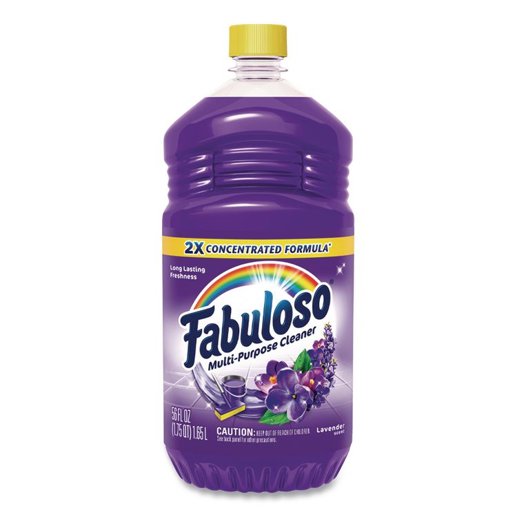 Multi-Use Cleaner, Lavender Scent, 56 oz. Bottle, 6/Carton