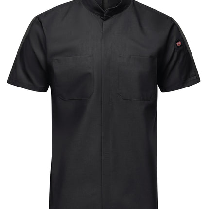 Red Kap® Men's Short Sleeve Pro+ Work Shirt with OilBlok and MIMIX® / SX46BK