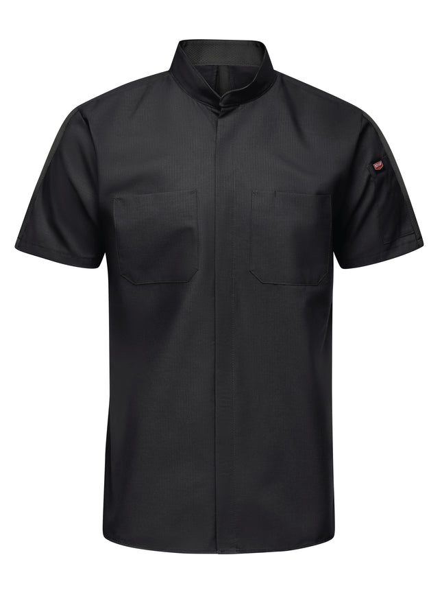 Red Kap® Men's Short Sleeve Pro+ Work Shirt with OilBlok and MIMIX® / SX46BK