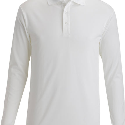 EDWARDS MINI PIQUE SNAG PROOF LONG SLEEVE POLO