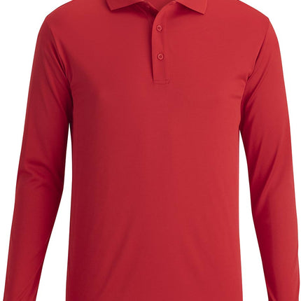 EDWARDS MINI PIQUE SNAG PROOF LONG SLEEVE POLO