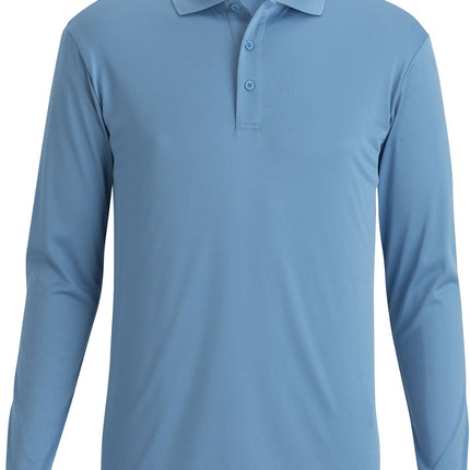 EDWARDS MINI PIQUE SNAG PROOF LONG SLEEVE POLO