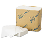 Singlefold Interfolded Bathroom Tissue, Septic Safe, 1-Ply, White, 400 Sheets/pack, 60 Packs/carton