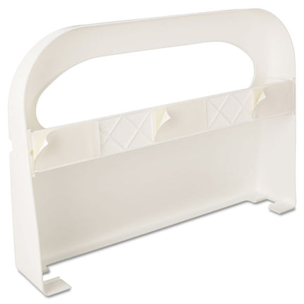 Health Gards Toilet Seat Cover Dispenser, Half-Fold, 16 X 3.25 X 11.5, White, 2/box