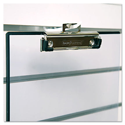 Quick Reference Clipboard, 0.5" Clip Capacity, Holds 8.5 x 11 Sheets, Clear