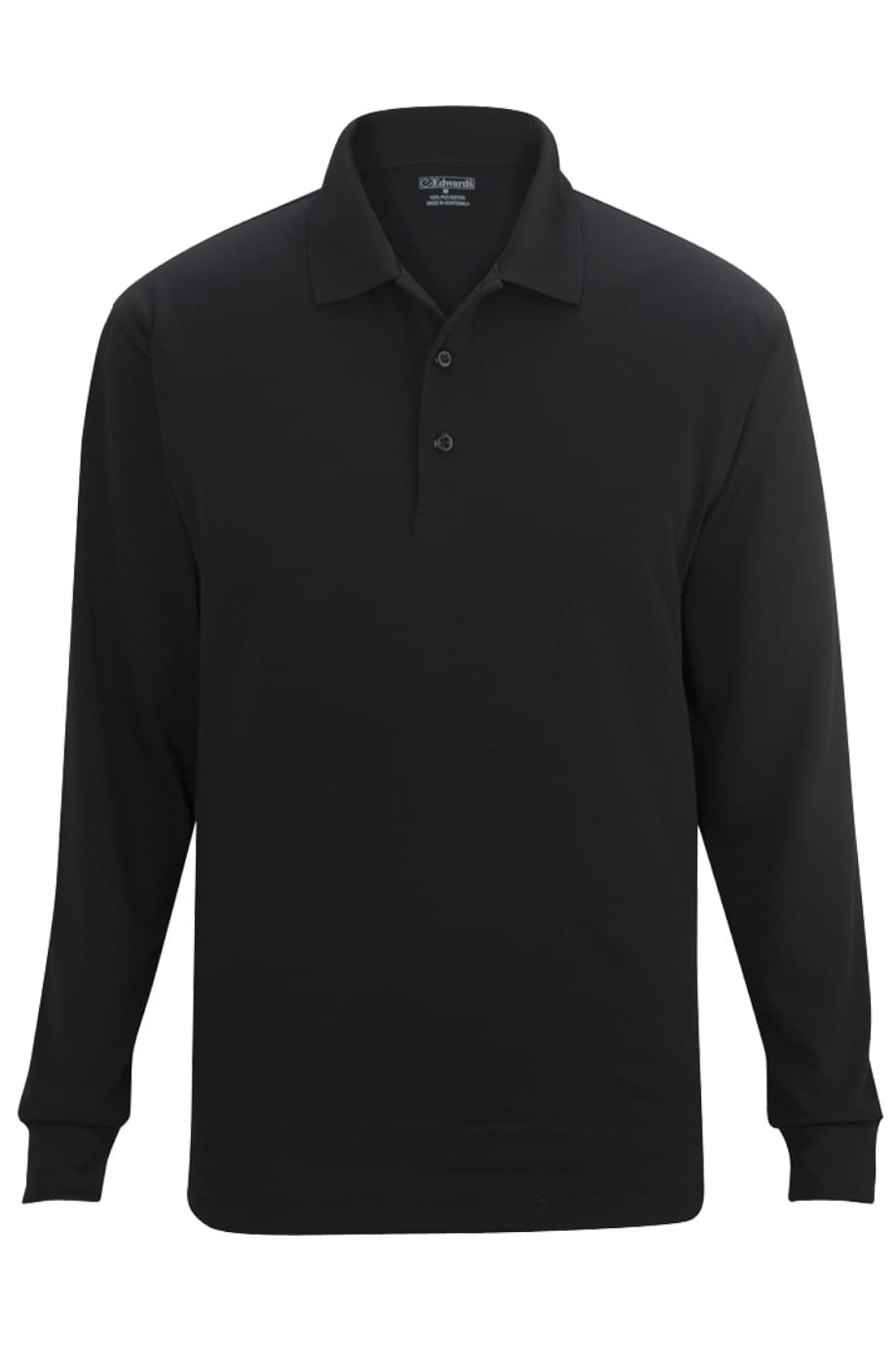 EDWARDS UNISEX SNAG PROOF LONG SLEEVE POLO