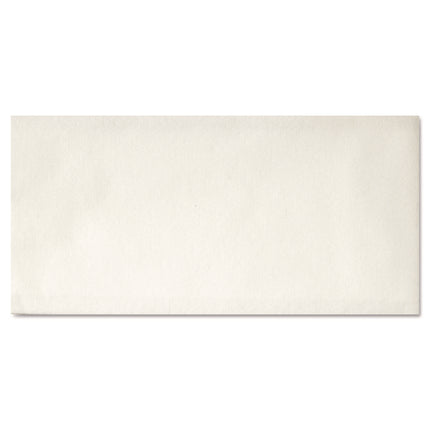 Linen-Like Guest Towels, 1-Ply, 12 x 17, White, 125 Towels/Pack, 4 Packs/Carton