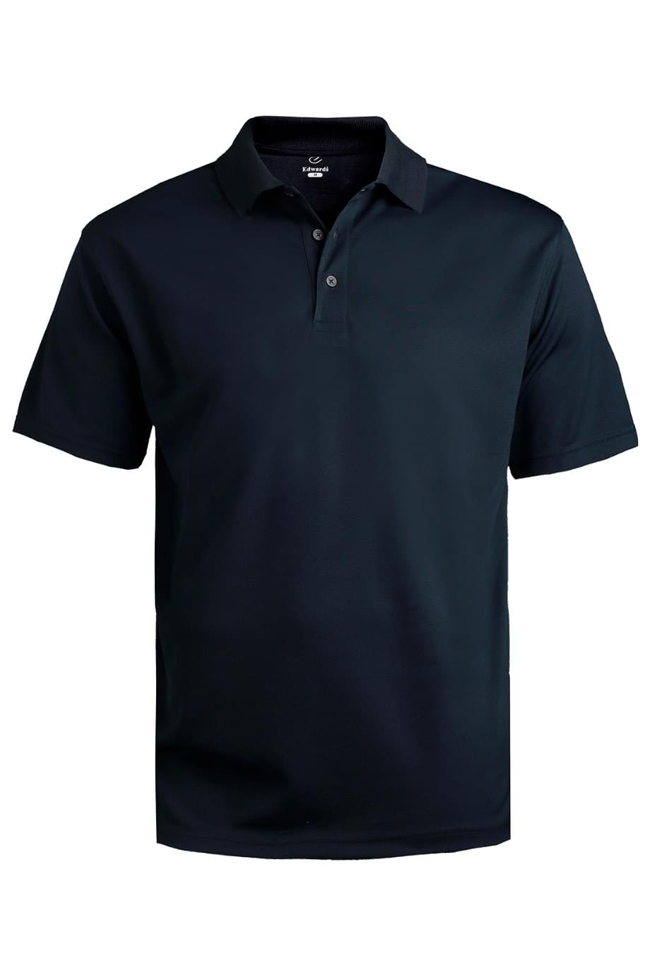 EDWARDS MENS HI-PERFORMANCE MESH SHORT SLEEVE POLO