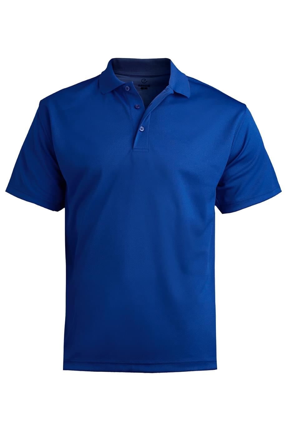 EDWARDS MENS HI-PERFORMANCE MESH SHORT SLEEVE POLO