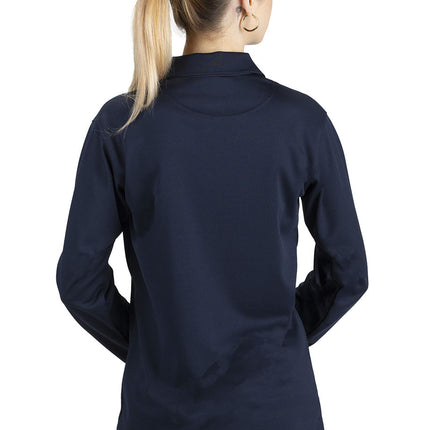 EDWARDS HI-PERFORMANCE MESH LONG SLEEVE POLO