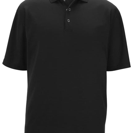 EDWARDS FOOD SERVICE MESH POLO WITH SNAP FRONT