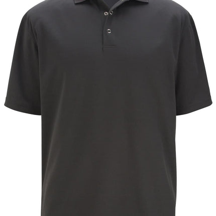 EDWARDS FOOD SERVICE MESH POLO WITH SNAP FRONT