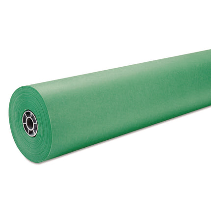 Rainbow Duo-Finish Colored Kraft Paper, 35 lb Wrapping Weight, 36" x 1,000 ft, Brite Green