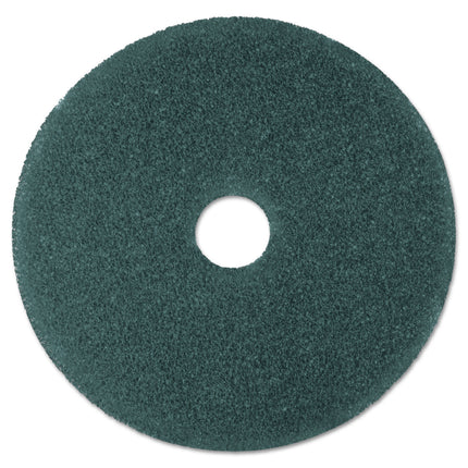 Low-Speed High Productivity Floor Pads 5300, 19" Diameter, Blue, 5/carton