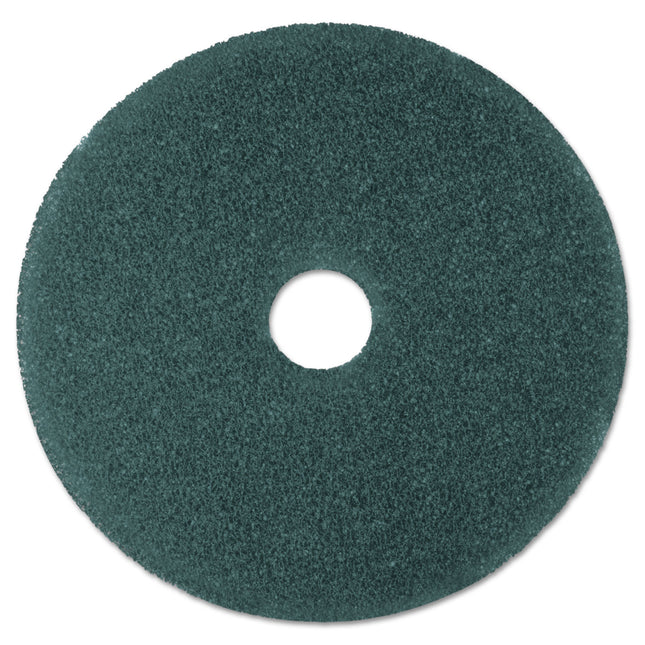 Low-Speed High Productivity Floor Pads 5300, 19" Diameter, Blue, 5/carton