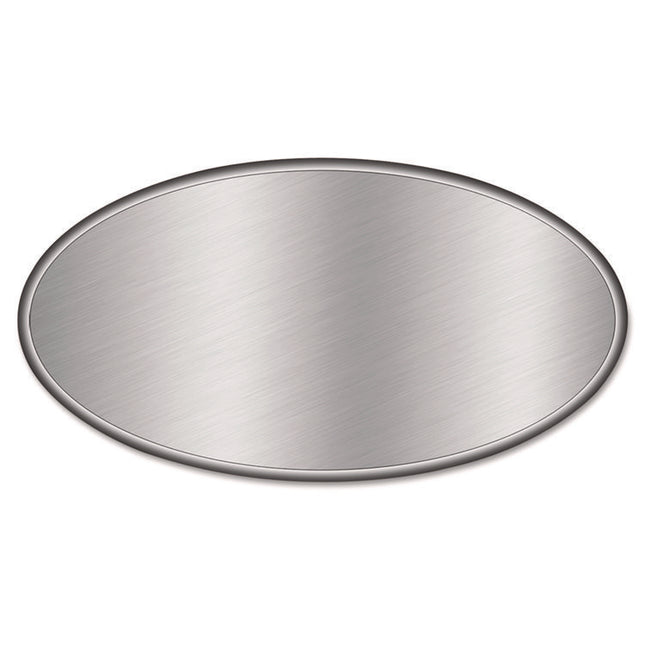 Foil Laminated Board Lids, 7" Diameter, Aluminum, 500/Carton