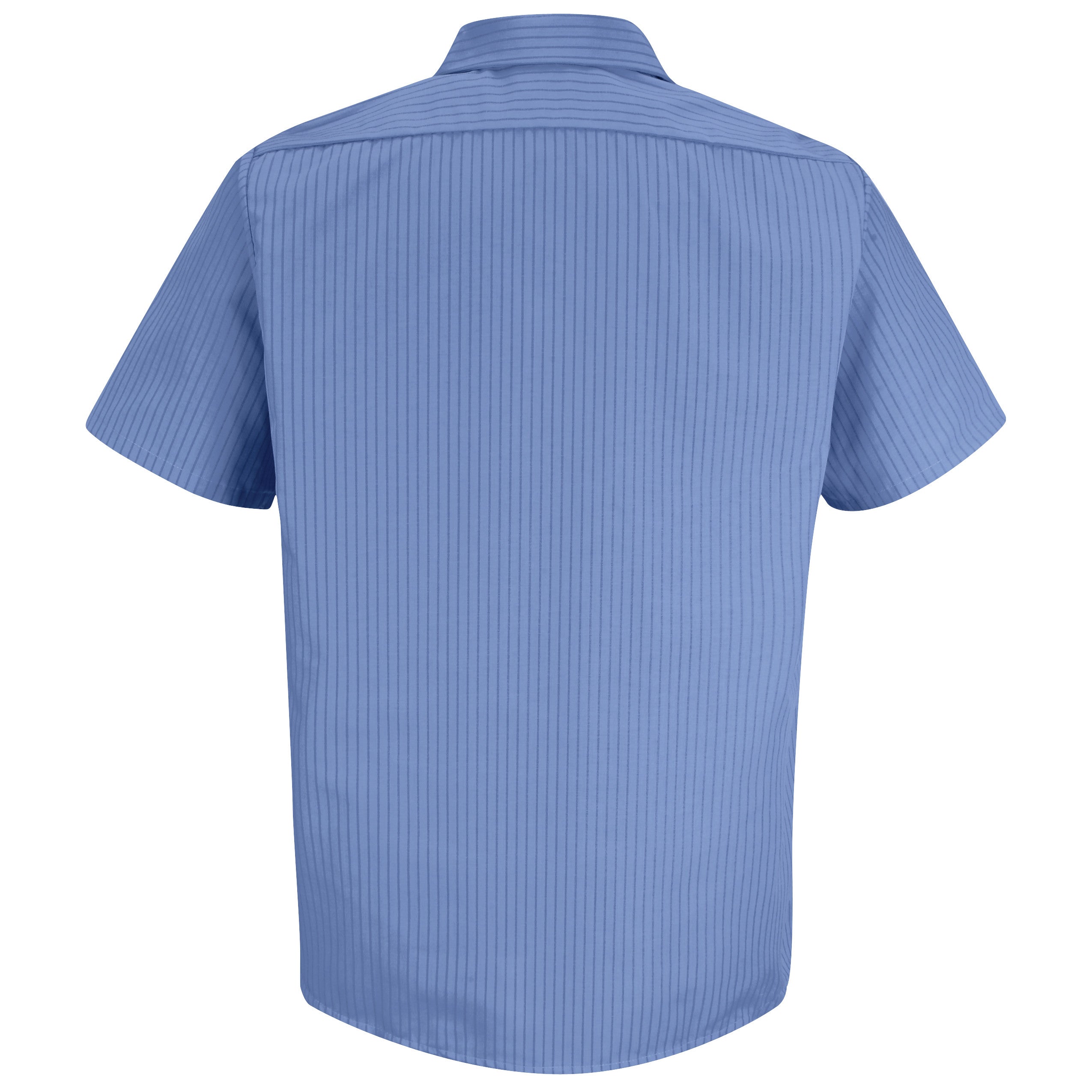 Red Kap® Men's Short Sleeve Industrial Stripe Work Shirt / SB22BS