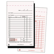 Sales Receipt Book, Two-Part Carbon, 3.25 x 5.6, 50 Forms/Pad, 100 Pads/Carton
