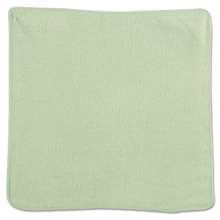Microfiber Cleaning Cloths, 12 X 12, Green, 24/pack