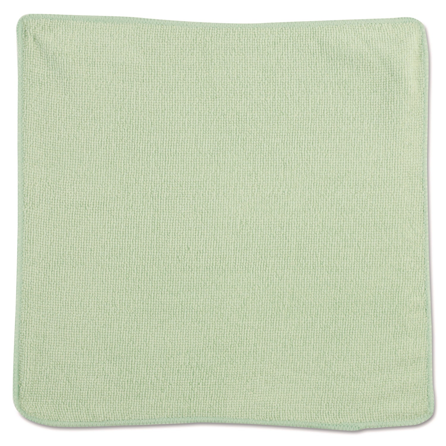 Microfiber Cleaning Cloths, 12 X 12, Green, 24/pack