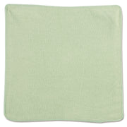 Microfiber Cleaning Cloths, 12 X 12, Green, 24/pack