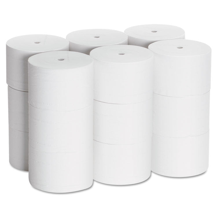 Coreless Bath Tissue, Septic Safe, 2-Ply, White, 1,125 Sheets/Roll, 18 Rolls/Carton