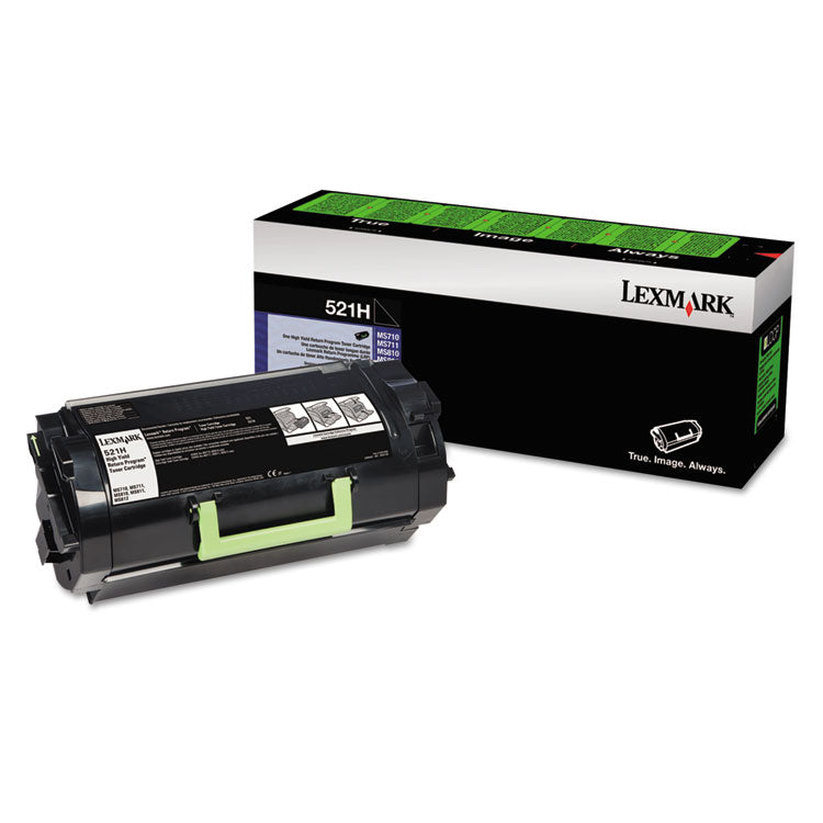 52d1h00 High-Yield Toner, 25,000 Page-Yield, Black