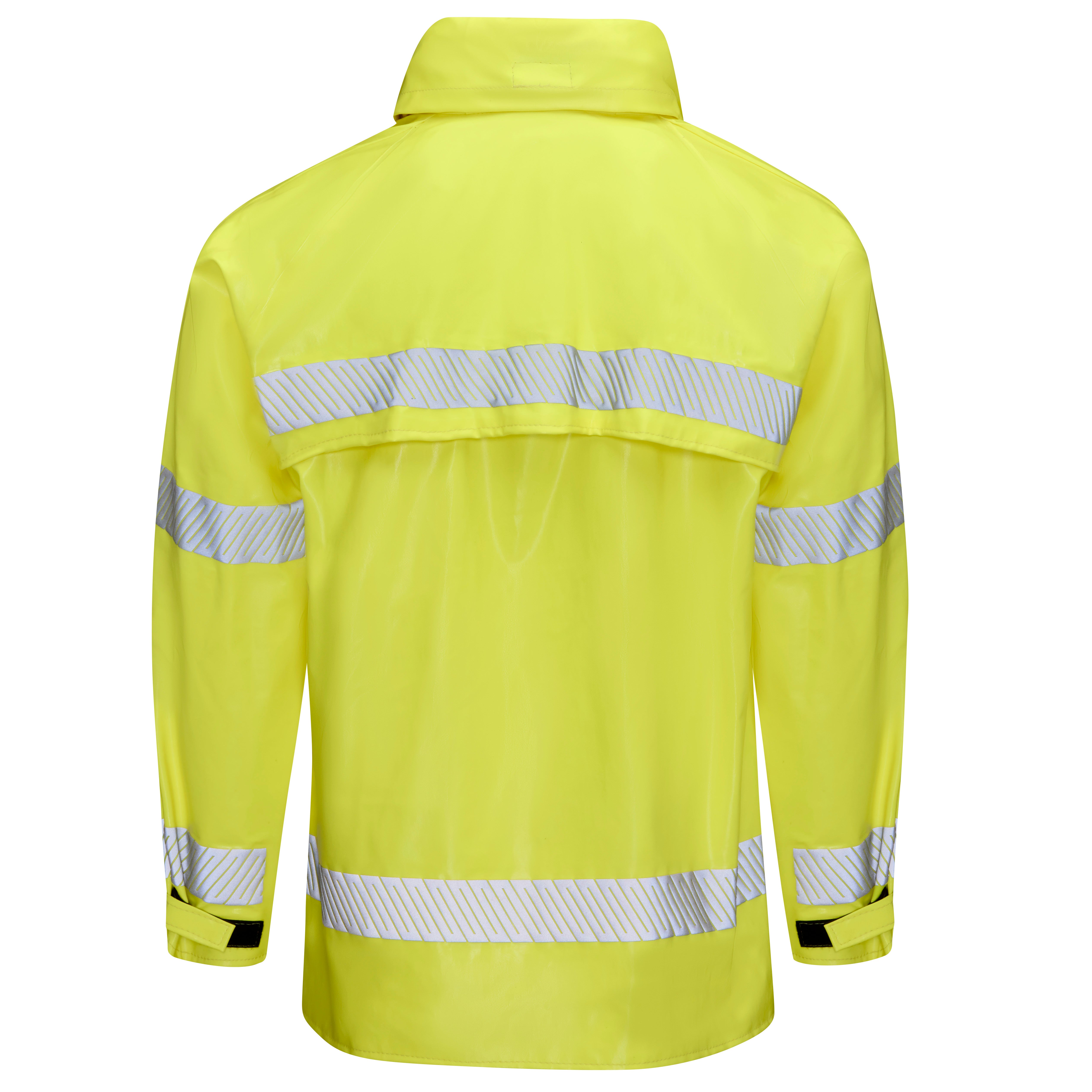 Bulwark® Men's FR Hi-Visibility Rain Jacket / JXN6YE