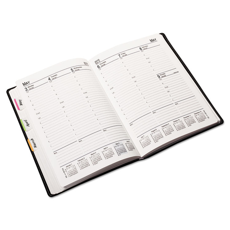 1" Lined Tabs, 1/5-Cut, Assorted Bright Colors, 1" Wide, 66/Pack