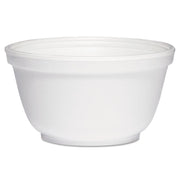 Foam Bowls, 10 Oz, White, 50/pack, 20 Packs/carton