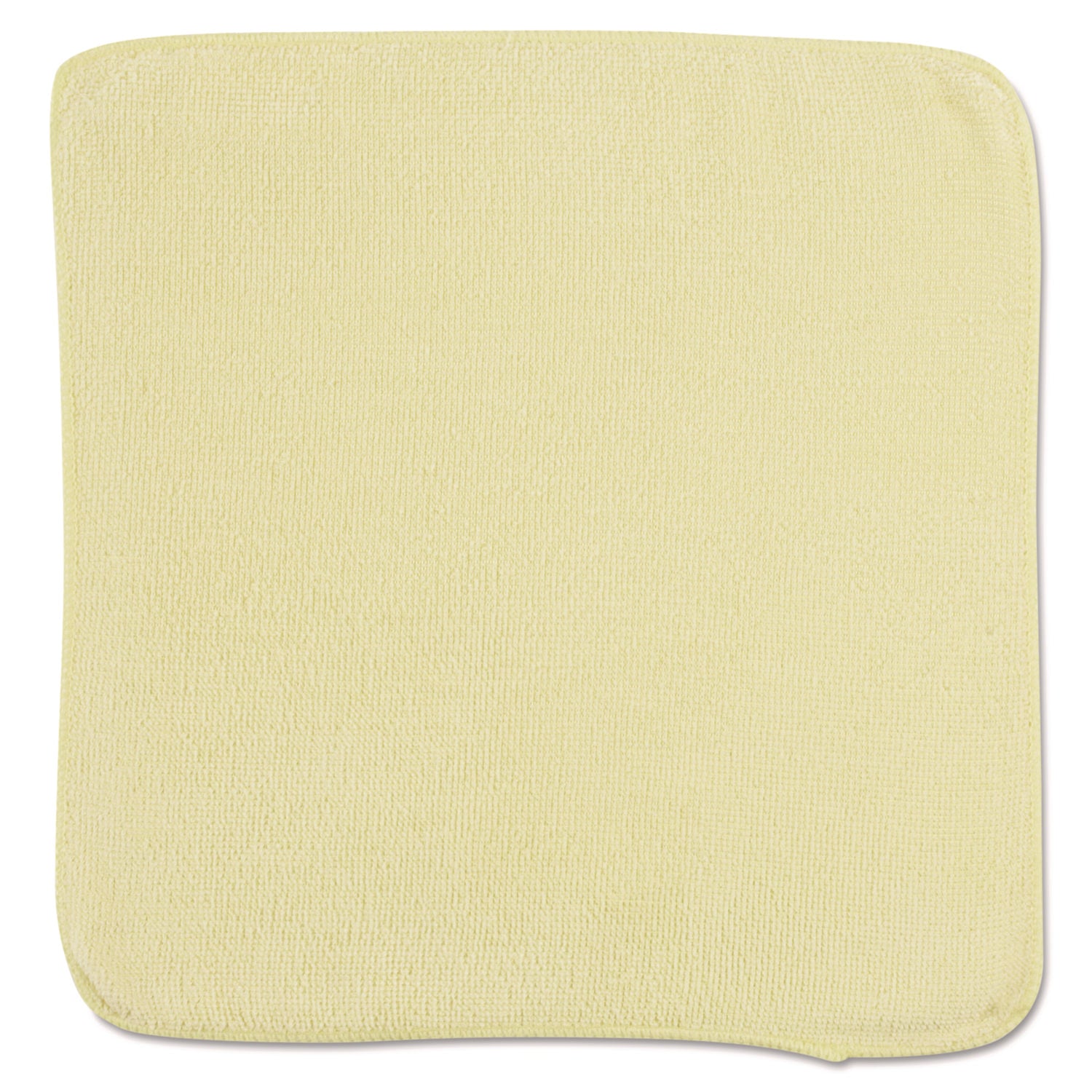 Microfiber Cleaning Cloths, 12 x 12, Yellow, 24/Pack