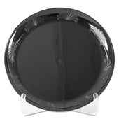 Designerware Plastic Dinnerware, Plates, 10.25" dia, Black, 10/Pack, 18 Packs/Carton