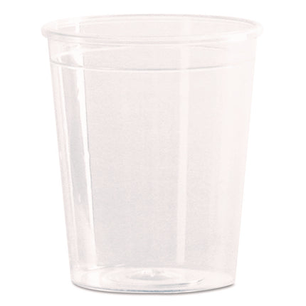 Comet Plastic Portion/shot Glass, 2 Oz, Clear, 50/pack, 50 Packs/carton