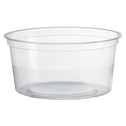 Deli Containers, 12 oz, Clear, Plastic, 500/Carton