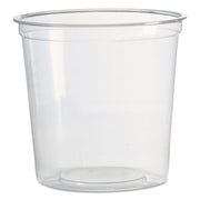 Deli Containers, 24 oz, Clear, Plastic, 500/Carton