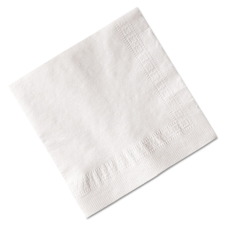 Advanced Beverage Napkins, 2-Ply, 9.25" X 9.25", Poly-Pack, White, 6000/carton