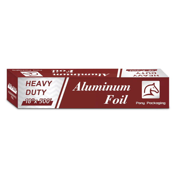 18''x500' Heavy Duty Aluminum Kitchen Foil Rolls 1 Count