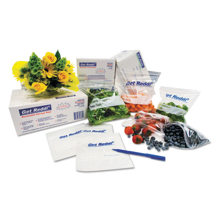 Food Bags, 5.5 gal, 10 x 8 x 24, Clear, 500/Carton