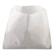 French Fry Bags, 5.5" x 2" x 4.5", White, 2,000/Carton