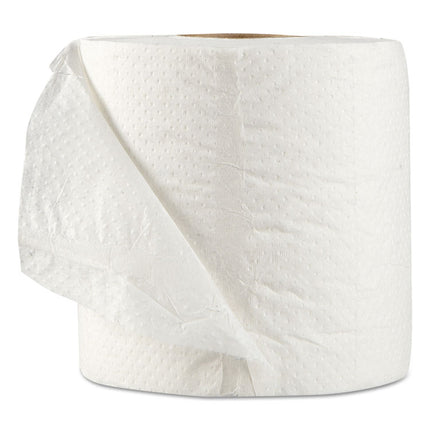 Standard Bath Tissue, Septic Safe, Individually Wrapped Rolls, 1-Ply, White, 1,000 Sheets/Roll, 96 Wrapped Rolls/Carton