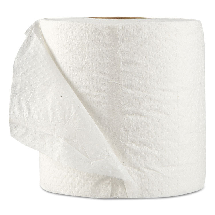 Standard Bath Tissue, Septic Safe, Individually Wrapped Rolls, 1-Ply, White, 1,000 Sheets/Roll, 96 Wrapped Rolls/Carton