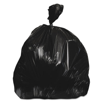 Linear Low-Density Can Liners, 16 Gal, 0.35 Mil, 24" X 32", Black, 500/carton